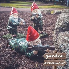 3pcs garden gnomes for sale  UK