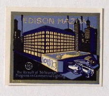 Edison mazda light for sale  Moneta