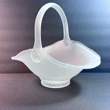 Vintage frosted glass for sale  Schoolcraft