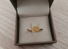Anello oro diamanti usato  Vitorchiano