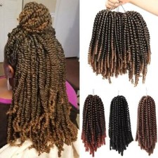Mega GROSSA Mola Saltitante Torção Tranças Extensão de Cabelo Natural Como Humano EUA comprar usado  Enviando para Brazil