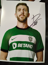 Foto assinada à mão de Paulinho - Sporting comprar usado  Enviando para Brazil