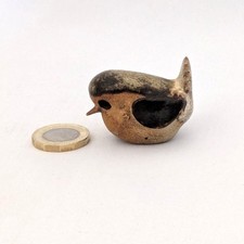 Tiny stoneware robin for sale  COLCHESTER