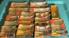 Caixas de isca de pesca bombardeiro vazias vintage modelo A, Mag A, corredor profundo 23 no total!, usado comprar usado  Enviando para Brazil