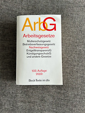 Gesetzbuch dtv beck gebraucht kaufen  Hildesheim