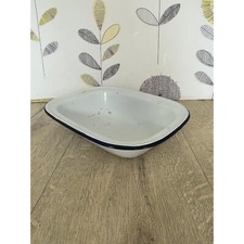 Rectangular enamelled pie for sale  WELLINGBOROUGH
