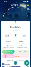 Pokémon Shiny Gimmighoul (pode evoluir -sem fundo) Tra De 20k poeira estelar comprar usado  Enviando para Brazil