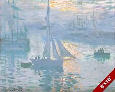 Boats sunrise monet for sale  South Jordan