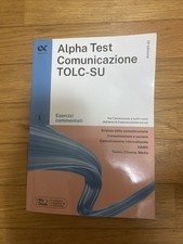 Alpha test esercizi usato  Villachiara