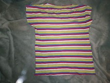 Tee shirt rayures d'occasion  France