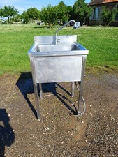 Plonge collectivité inox d'occasion  Lamonzie-Saint-Martin
