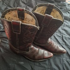 Men leather cowboy for sale  PENRITH