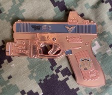 Feito apenas 45! Moeda SWAT Team Glock Gun Pistol Challenge Utah Sheriff CIA NYPD comprar usado  Enviando para Brazil