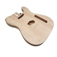Corpo de guitarra Telecaster cinza inacabado corpo projeto peças bobina única DYI Tele comprar usado  Enviando para Brazil