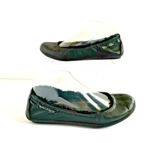 Sapatos de viagem BALLASOX Madison dobráveis sapatilhas de balé EUA 6 UE 37 couro preto comprar usado  Enviando para Brazil
