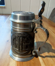 Zinn bierkrug deckel gebraucht kaufen  Otterberg