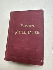 Baedeker mittel italien gebraucht kaufen  Raubling