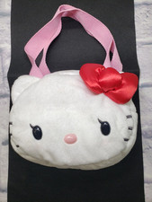 Bolsa de mão Hello Kitty de pelúcia infantil Sanrio 2012 bordada macia comprar usado  Enviando para Brazil
