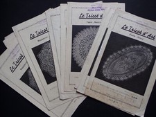 Anciennes fiches tricot d'occasion  Grancey-le-Château-Neuvelle