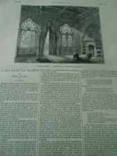 Engraving 1883 art d'occasion  Expédié en Belgium