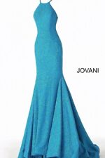 Vestido de formatura Jovani 65416 Cris costas cruzadas halter longo concurso tamanho 16 comprar usado  Enviando para Brazil