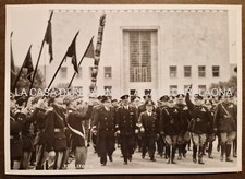Fotografia mussolini roma usato  Italia