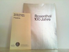 Rosenthal 100 jahre gebraucht kaufen  Lahstedt