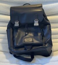 Mochila para laptop Coach Smith couro preto grão integral Terrain Trek 15 polegadas comprar usado  Enviando para Brazil