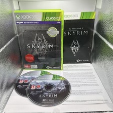The Elder Scrolls V: Skyrim Legendary Edition • Jogo Xbox 360 + Manual AUS PAL comprar usado  Enviando para Brazil