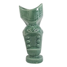 Tiki mug green for sale  LEATHERHEAD
