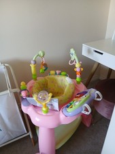 Baby jumperoo pink for sale  GLASGOW
