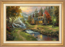 Thomas kinkade mountain for sale  Los Angeles