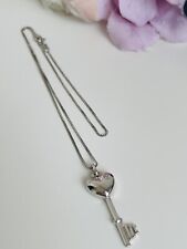 Collana argento cuore usato  Cantu