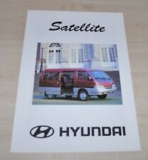 Hyundai H100 Bus Satellite Brochure Broszura Broszura Belgia na sprzedaż  PL