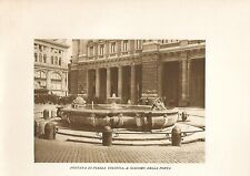 Roma fontana piazza usato  Lecco