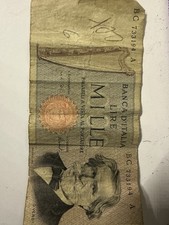 mille lire giuseppe verdi usato mille lire giuseppe verdi usato  Portacomaro