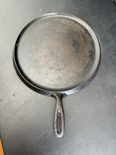 round cast iron griddle for sale  Prineville
