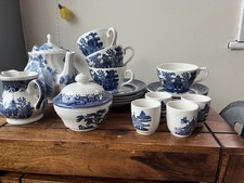 Willow pattern tea for sale Willow pattern tea for sale  HAYLING ISLAND