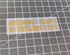 Patch détails argentine d'occasion  Formerie