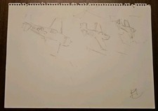 Croquis préparatoire tableau d'occasion Croquis préparatoire tableau d'occasion  Boulogne-Billancourt