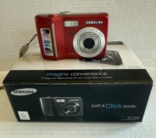 Câmera Digital SAMSUNG S730 7.2MP - LCD 2.5" - Zoom Óptico 3x - Testada FUNCIONANDO!, usado comprar usado  Enviando para Brazil
