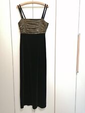 Langes abendkleid stretchsamt gebraucht kaufen  Cremlingen