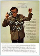WOODY ALLEN 8"x11" PINUP Vintage 1966 Recorte de Página de Revista HTN-10 comprar usado  Enviando para Brazil