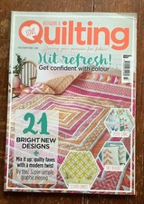 Patchwork quilting magazine for sale  MALVERN