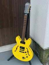 Guitarra acústica elétrica Epiphone DOT Studio LM amarela S/N EE04037489 comprar usado  Enviando para Brazil