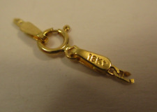 Anel de salto de mola vintage ouro 18K 750 fecho com ferragens Itália 0,34 g comprar usado  Enviando para Brazil