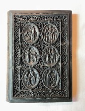 1855 HUMPHREYS MIRACLES OF OUR LORD ~ CARVED COVER ~ COLOR PLATES ~ CHRISTIANITY comprar usado  Enviando para Brazil