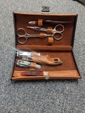 Conjunto de cortador de unhas para pedicure/manicure limpador de cutículas kit de higiene estojo comprar usado Conjunto de cortador de unhas para pedicure/manicure limpador de cutículas kit de higiene estojo comprar usado  Enviando para Brazil