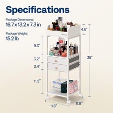 Makeup cart movable for sale  Ontario