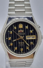 Relógio Vintage Cristal Oriente 21J Automático 3 Estrelas Dia Data CA Masculino Pulso Japão comprar usado  Enviando para Brazil